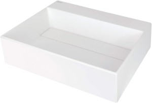Deante Umywalka granitowa nablatowa Correo alabaster CQR_AU5M
