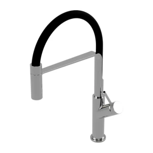Omnires VITA bateria kuchenna chrom połysk/czarny mat VI6350BLCR