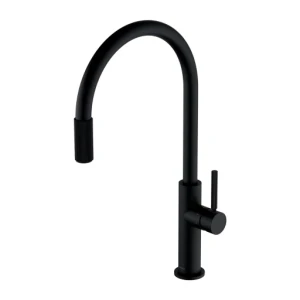 Omnires SWITCH bateria kuchenna czarny mat SW9057-FD1BL
