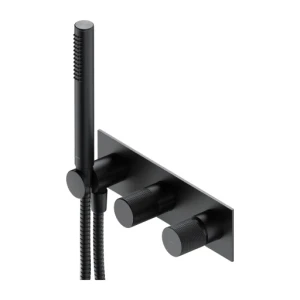 Omnires CONTOUR bateria prysznicowo-wannowa antracyt CT8035-1AT