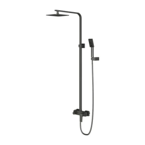 Omnires PARMA system prysznicowy natynkowy grafit PM7444GR