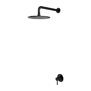 Omnires system prysznicowy podtynkowy czarny SYSY36BL