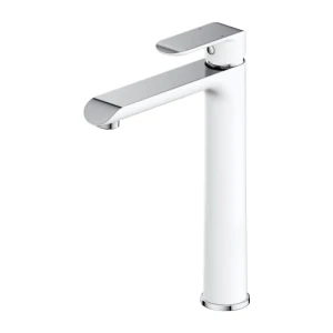 Omnires bateria umywalkowa wysoka chrom/biały SC2312CRB