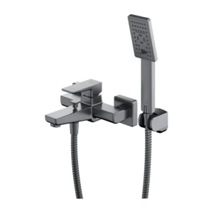 Omnires PARMA bateria wannowa z prysznicem, nikiel PM7431IN