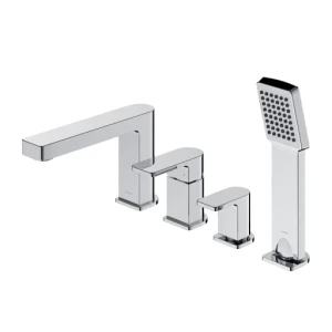Omnires BARETTI bateria wannowa 4-otworowa, chrom BA7832CR