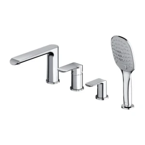 Omnires bateria wannowa 4-otworowa chrom SC2332XCR