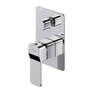 Omnires SLIDE bateria prysznicowo-wannowa podtynkowa, chrom SL7735CR