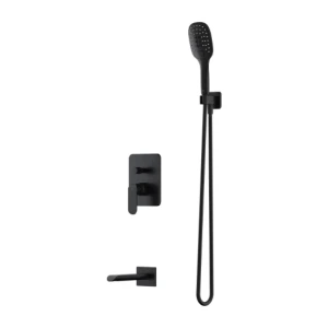 Omnires SACRAMENTO system wannowy podtynkowy czarny mat SYSSCW01BL