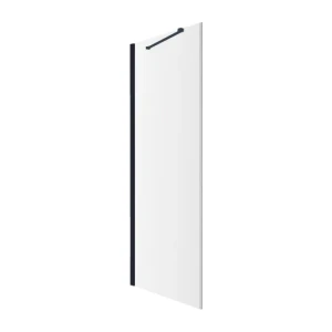 Omnires MANHATTAN ścianka boczna 100 cm czarny mat ADR10XBLTR