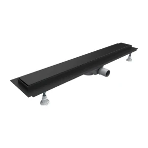 Omnires odpływ liniowy LOWFIX 100 cm czarny półmat LOWFIX100GBL