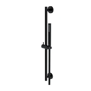 Omnires MICROPHONE zestaw prysznicowy czarny półmat MICROPHONE-SBL