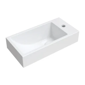 Omnires CORFU M+ umywalka nablatowa 50x25 cm, biały CORFUBP