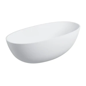 Omnires SHELL M+ wanna wolnostojąca 160x75 cm, biały mat SHELLWWBM