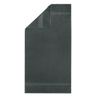 Grafitowy Ręcznik Szybkoschnący Welurowy Velvet 100 x 150 100% Bawełna Duży