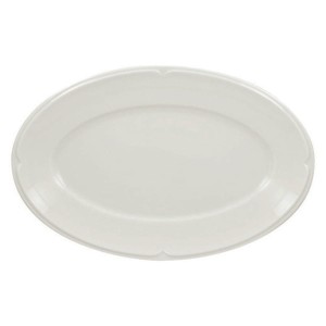 PORCELANA RAK Anna półmisek owalny 38x24,5 cm kość słoniowa