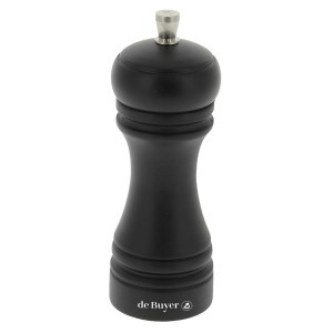 De Buyer JAVA Młynek do soli 14 cm ciemny brąz