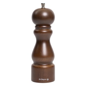 De Buyer RUMBA Młynek do soli 20 cm ciemny brąz