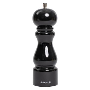 De Buyer RUMBA Młynek do soli 20 cm czarny lakierowany