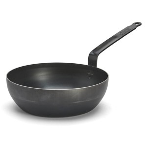 De Buyer BLUE CARBON Patelnia głęboka 28 cm