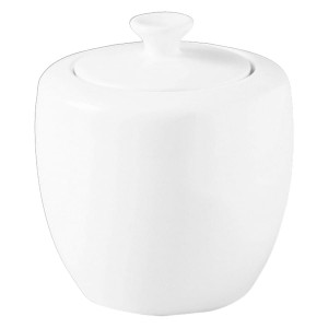 PORCELANA RAK Classic Gourmet cukiernica z pokrywką 270 ml kość słoniowa