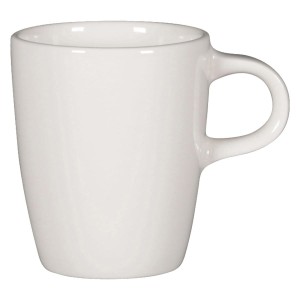 PORCELANA RAK STONE Filiżanka do espresso 90 ml biała biały