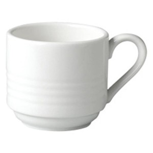 PORCELANA RAK Rondo filiżanka do espresso sztaplowana 90 ml kość słoniowa
