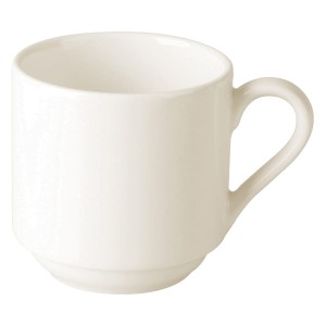 PORCELANA RAK Banquet filiżanka wysoka sztaplowana 200 ml kość słoniowa