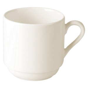 PORCELANA RAK Banquet filiżanka wysoka sztaplowana 280 ml kość słoniowa