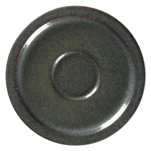 PORCELANA RAK STONE Spodek do espresso 13 cm wulkaniczny