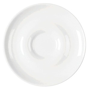 PORCELANA RAK Lyra spodek do filiżanek LRCU09 kość słoniowa