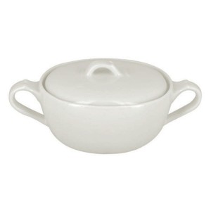 PORCELANA RAK Anna waza z pokrywką 3000 ml kość słoniowa