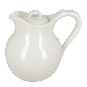PORCELANA RAK Anna dzbanek z pokrywką 350 ml kość słoniowa