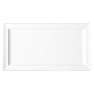 PORCELANA RAK Classic Gourmet talerz płaski prostokątny 33x23 kość słoniowa