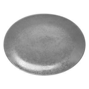 PORCELANA RAK Talerz owalny 32 cm Shale szary