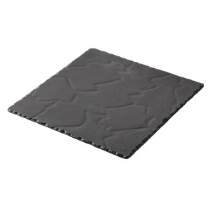 Revol BASALT talerz kwadratowy 25x25 cm Matt slate style