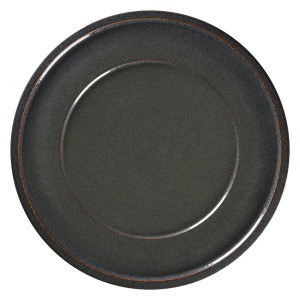 PORCELANA RAK STONE Talerz płaski śr. 28 cm wulkaniczny