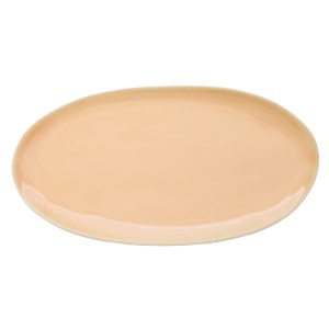 Verlo ETER Talerz owalny 26,5x14 cm, łososiowy