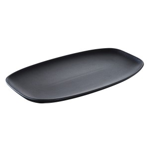 Revol CLUB - Taca czarna 48 x 21 cm Cast iron style
