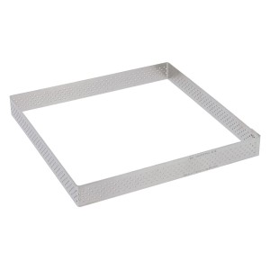 De Buyer Rant kwadratowy perforowany 17,5 cm