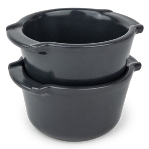 PEUGEOT APPOLIA Ramekin szary/antracyt 20 cl (2 szt.)
