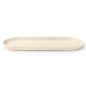 BLIM PLUS MINERVA Półmisek owalny 51x20,5 cm kremowa cukier trzcinowy