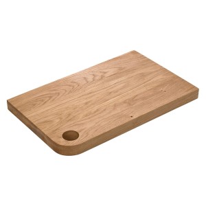 Verlo Deska dębowa z otworem 38x23,5x2,5 cm
