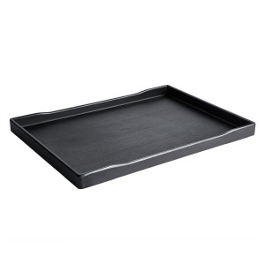 Verlo Taca ZEN z melaminy 30x22x2,3 cm czarna czarny