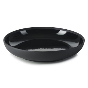 Revol SOLID talerz 23,5 cm, czarny Glossy Black