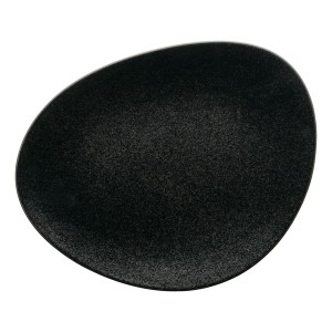 Verlo ZELI Talerz płaski 39x31 cm czarny