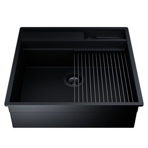 ZLEWOZMYWAK GLOBALO SILVANO 60.1 BLACK/BL MAT