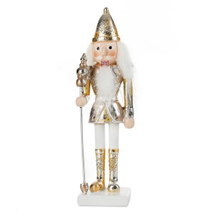 Figurka świąteczna 6x6 cm, złota, 45% żywica, 55% kamień szt. 1