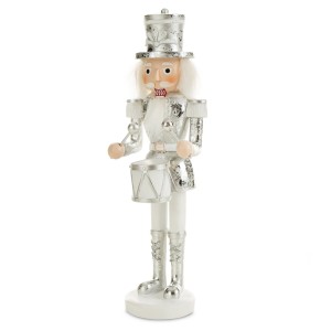 Figurka świąteczna 8x7 cm, biała, 45% żywica, 55% kamień szt. 1