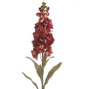 Bordowe Kwiaty Natu 413, 80 cm, 6 sztuk