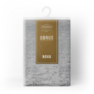 Obrus Alina 140x180 cm Srebrny, 1 sztuka, elegancki design